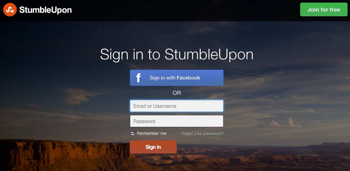 stumbleupon